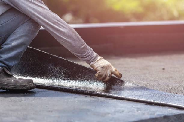 Professional Basement Waterproofing technician working in Pretty Prairie, KS